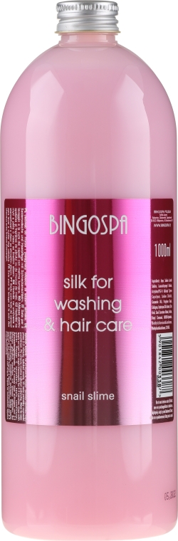Шампунь для волос - BingoSpa Silk For Hair Washing With Snail Slime — фото N4