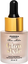 Духи, Парфюмерия, косметика Жидкий хайлайтер для лица PH-03 - Parisa Glow Style Liquid Highlighter