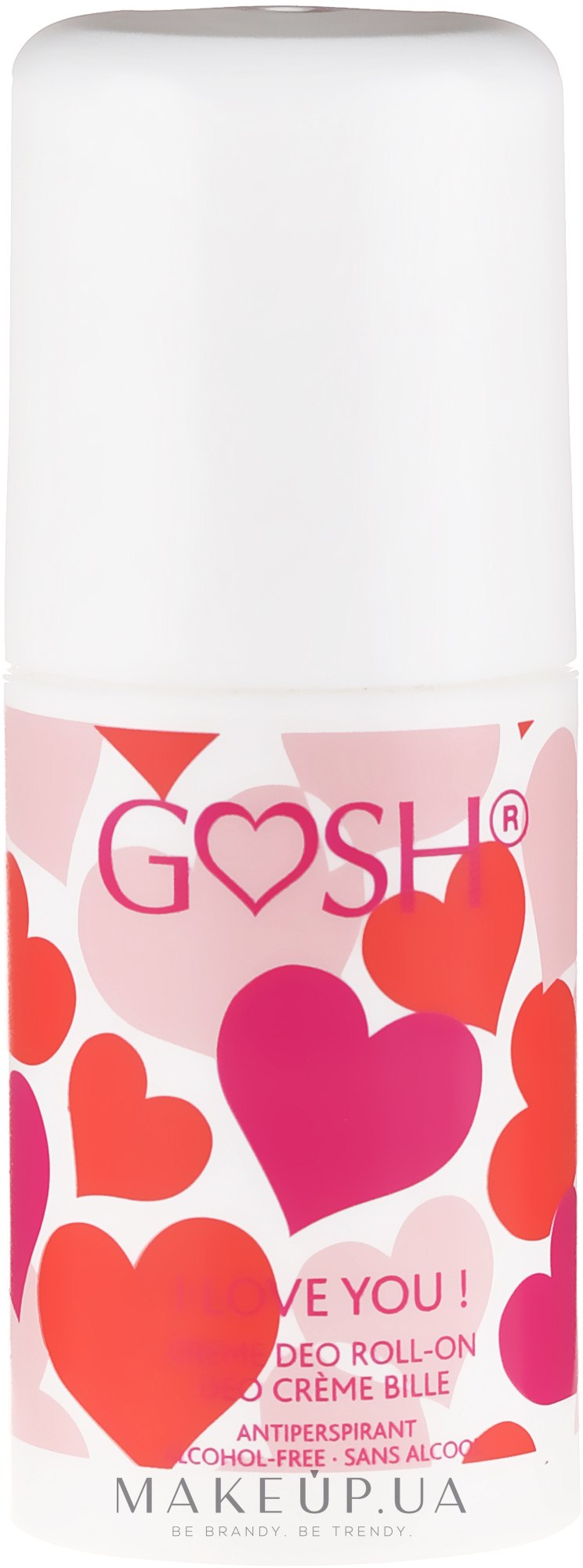 Шариковый дезодорант - Gosh Copenhagen I Love You Deo Roll-On — фото 75ml