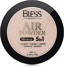 Компактная пудра для лица - Bless Beauty 5in1 Mineral Air Powder SPF 15 — фото N2