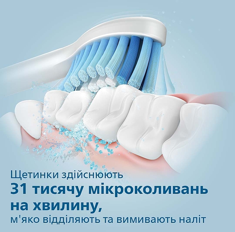 Електрична зубна щітка - Philips 2100 Series HX3651/13 — фото N6