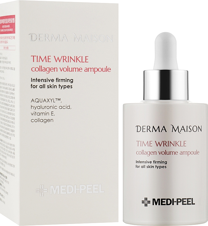 Ампульна сироватка з колагеном - Medi Peel Derma Maison Time Wrinkle Collagen Volume Ampoule — фото N2