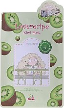 Парфумерія, косметика Тканинна маска для обличчя з екстрактом ківі - Sally's Box Loverecipe Kiwi Mask