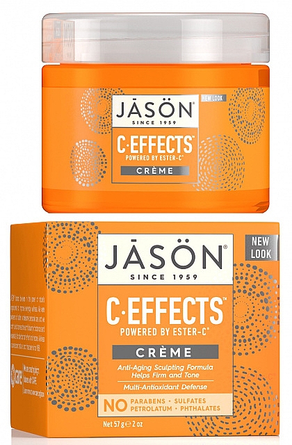 Крем для лица с витамином С - Jason Natural Cosmetics C Effects Pure Natural Creme