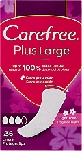 Парфумерія, косметика Гігієнічні прокладки, 36 шт. - Carefree Plus Large Maxi