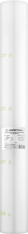 Покриття гігієнічне одноразове "Еко", 80x200 см, 50 м, біле - Київгума  — фото N1