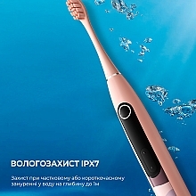 Электрическая зубная щетка Oclean X10 Pink - Oclean X10 Electric Toothbrush Pink — фото N8
