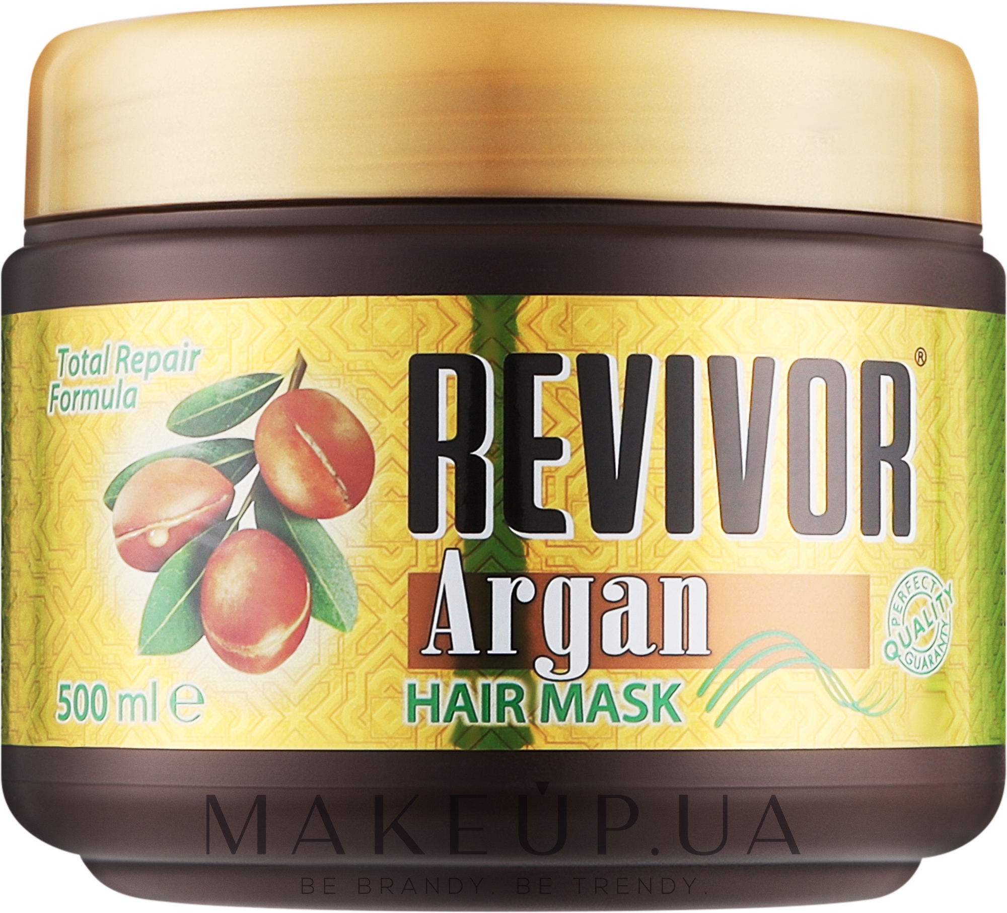 Mаска для відновлення волосся з аргановою олією - Revivor Repairing Hair Mask With Argan Oil — фото 500ml