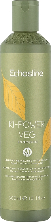 Восстанавливающий шампунь для волос - Echosline Ki-Power Veg Shampoo