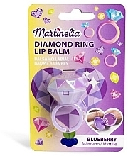 Парфумерія, косметика Бальзам для губ, чорниця - Martinelia Diamond Ring Lip Balm