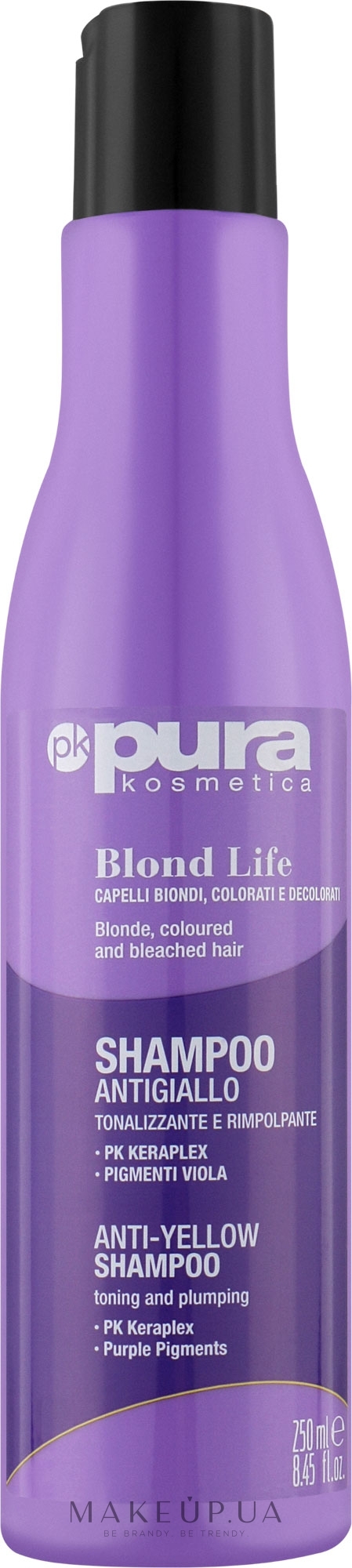 Шампунь для волосся - Pura Kosmetica Blond Life Shampoo — фото 250ml