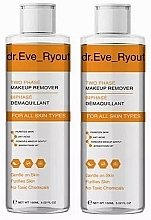 Парфумерія, косметика Набір - Dr. Eve_Ryouth Refreshing And Hydrating Micellar Water 2 in 1 Duo (micell/water/2x150ml)