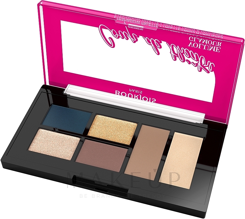 Палетка теней для век - Bourjois Volume Glamour Eyeshadow Palette — фото N9