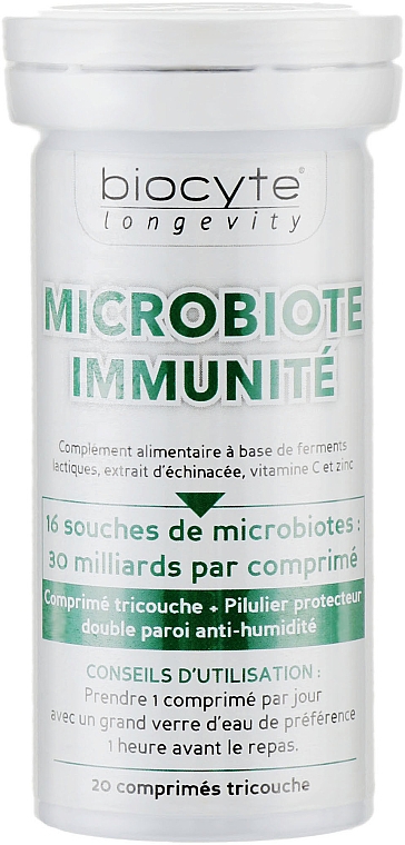 Вітаміни для імунної системи - Biocyte Longevity Microbiote Immunite — фото N1
