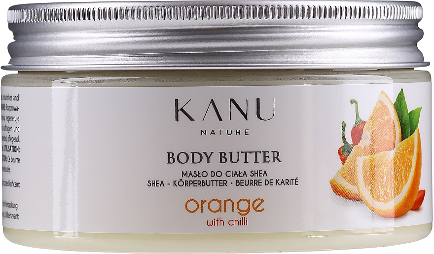 Масло для тела "Апельсин с чили" - Kanu Nature Orange With Chilli Body Butter — фото N1