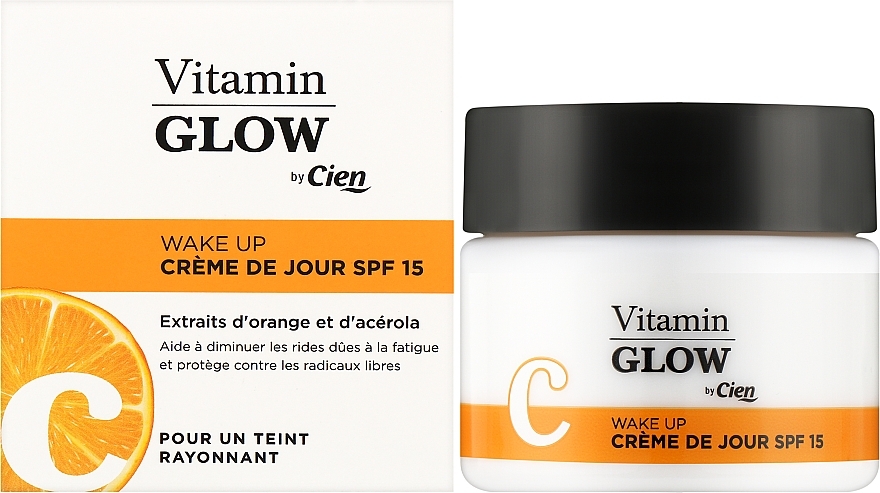 Денний крем з вітаміном С - Cien С Vitamin Glow SPF 15 — фото N2