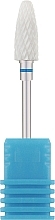 Парфумерія, косметика Фреза керамічна "Кукурудза" 640501, синя насічка - Nail Drill