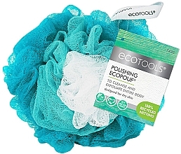 Духи, Парфюмерия, косметика Мочалка для душа, синяя - EcoTools Polishing EcoPouf