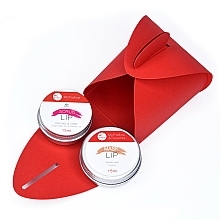 Набор "Горячий поцелуй" в подарочной упаковке - Miss Claire MC Profline (lip/scrab/10ml + lip/mask/15ml) — фото N2