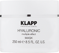 Маска для обличчя "Гіалуронік" - Klapp Hyaluronic Mask — фото N3
