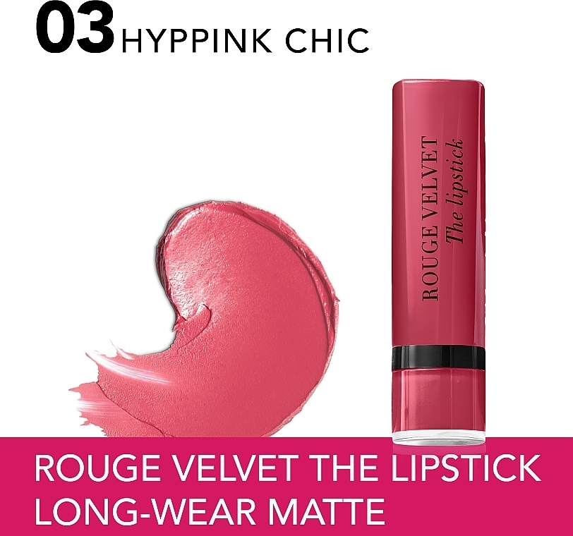 Матова помада для губ - Bourjois Rouge Velvet Lipstick — фото N3