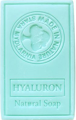 Натуральне мило "Гіалуронова кислота" - Stara Mydlarnia Body Mania Hyaluron Natural Soap — фото N1