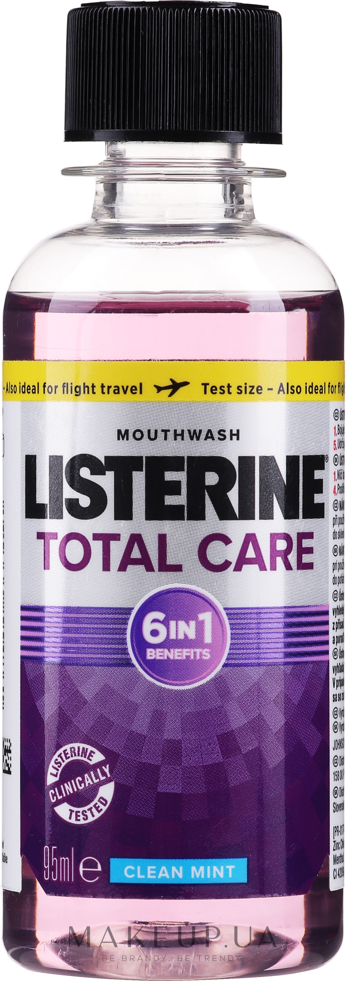 Ополіскувач для порожнини рота - Listerine Total Care — фото 95ml