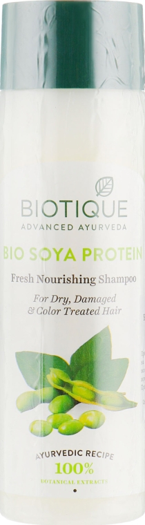 Восстанавливающий балансировочный шампунь мягкого воздействия "Био Соевые Белки" - Biotique Bio Soya Protein Fresh Balancing Shampoo — фото N4