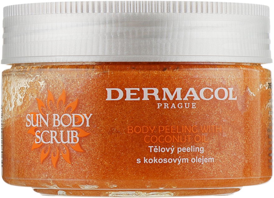 Скраб для тела с кокосовым маслом - Dermacol Sun Body Scrub — фото N1