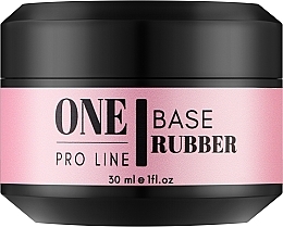 Каучуковая база для гель-лака - One Pro Line Base Rubber — фото N2