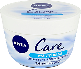 Крем для обличчя та тіла - NIVEA Care Intensive Nourishment Face & Body Creme — фото N3