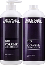 Набір - Brazil Keratin Bio Volume Conditioner Set (h/cond/550mlx2) — фото N2