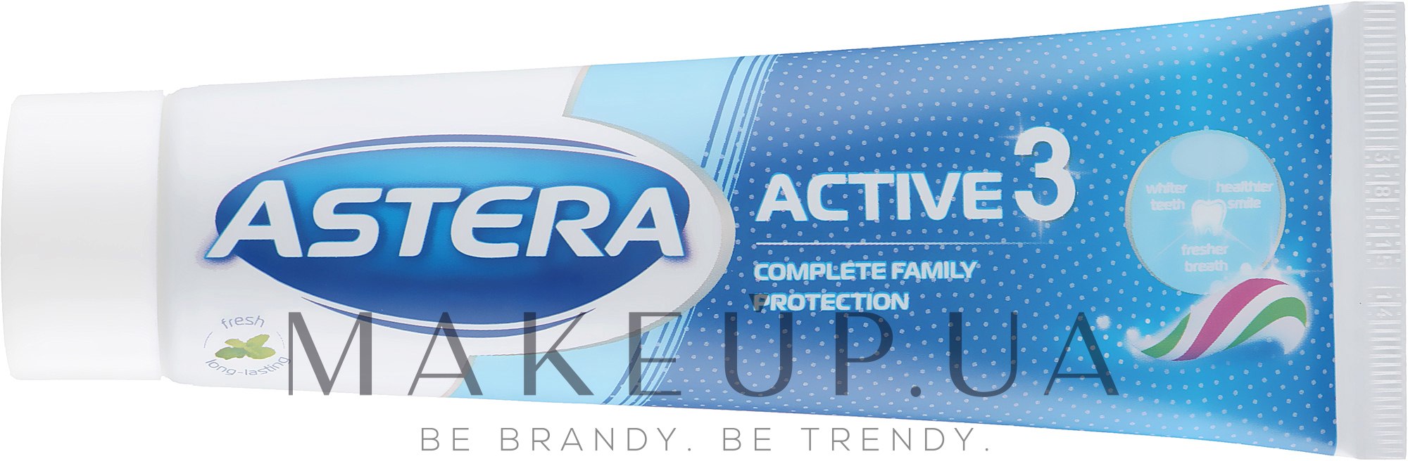 Зубна паста "Потрійна дія" - Astera Active 3 Toothpaste — фото 100ml