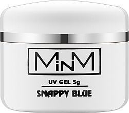 Гель моделирующий прозрачный - M-in-M Snappy Gel Blue — фото N1