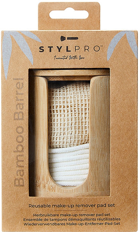 Бамбуковые спонжи для очищения лица - Stylideas Stylpro  — фото N1