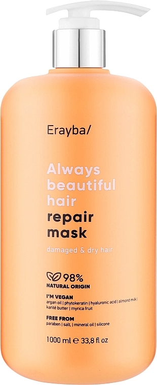 Відновлювальна маска для пошкодженого волосся - Erayba ABH Repair Mask — фото N2