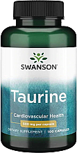 Духи, Парфюмерия, косметика Пищевая добавка "Таурин", 500 мг, 100 капсул - Swanson Taurine