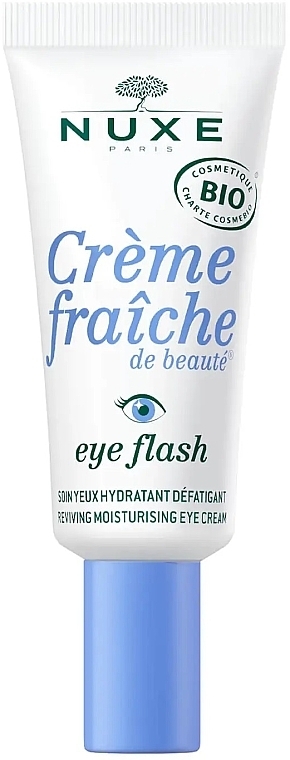 Крем для шкіри навколо очей - Nuxe Creme Fraiche De Beaute Eye Flash — фото N1