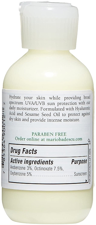 Гиалуроновое увлажняющее средство для лица - Mario Badescu Hyaluronic Moisturizer SPF15 — фото N2