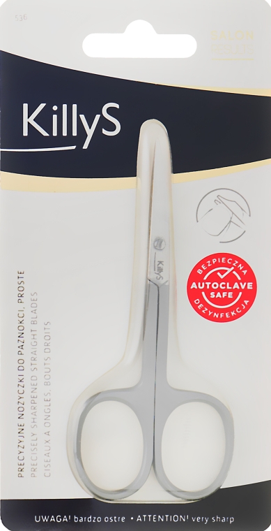 Ножиці для нігтів, прямі - KillyS — фото N1