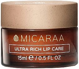 Живильний бальзам для губ - Micaraa Ultra Rich Lip Care — фото N1
