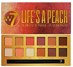 Духи, Парфюмерия, косметика Палетка теней - W7 Life's A Peach Eyeshadow Palette