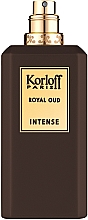 Парфумерія, косметика Korloff Paris Royal Oud Intense - Парфумована вода (тестер без кришечки)