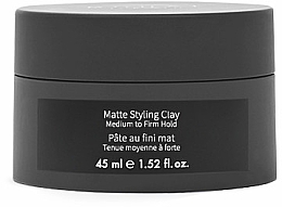 Матовая глина для укладки волос - Monat For Men Matte Styling Clay Medium To Firm Hold — фото N1