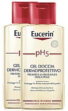Набір - Eucerin pH5 Soft Shower Gel (2xsh/gel/400ml) — фото N1