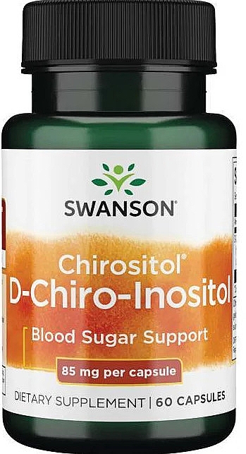 Харчова добавка "Інозитол Д-хіро" - Swanson Chirositol D-Chiro-Inositol — фото N1