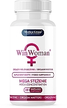 Капсули для стимуляції жіночого оргазму - Medica-Group Win Woman Diet Supplement — фото N1