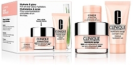 Парфумерія, косметика Набір - Clinique Hydrate & Glow Set (gel/50 ml + mask/30 ml + eye/gel/5 ml)