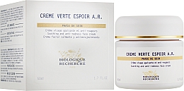 Заспокійливий крем для чутливої шкіри обличчя - Biologique Recherche Creme Verte Espoir A. R. — фото N2