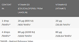 Пищевая добавка "Витамин K2 + D3 Drops", в каплях - Laborell — фото N2